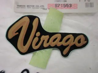 Aufkleber 3BT-21781-40 D3677. Yamaha XV 535 Virago Emblem Logo Verkleidung Dekor - Bild 2