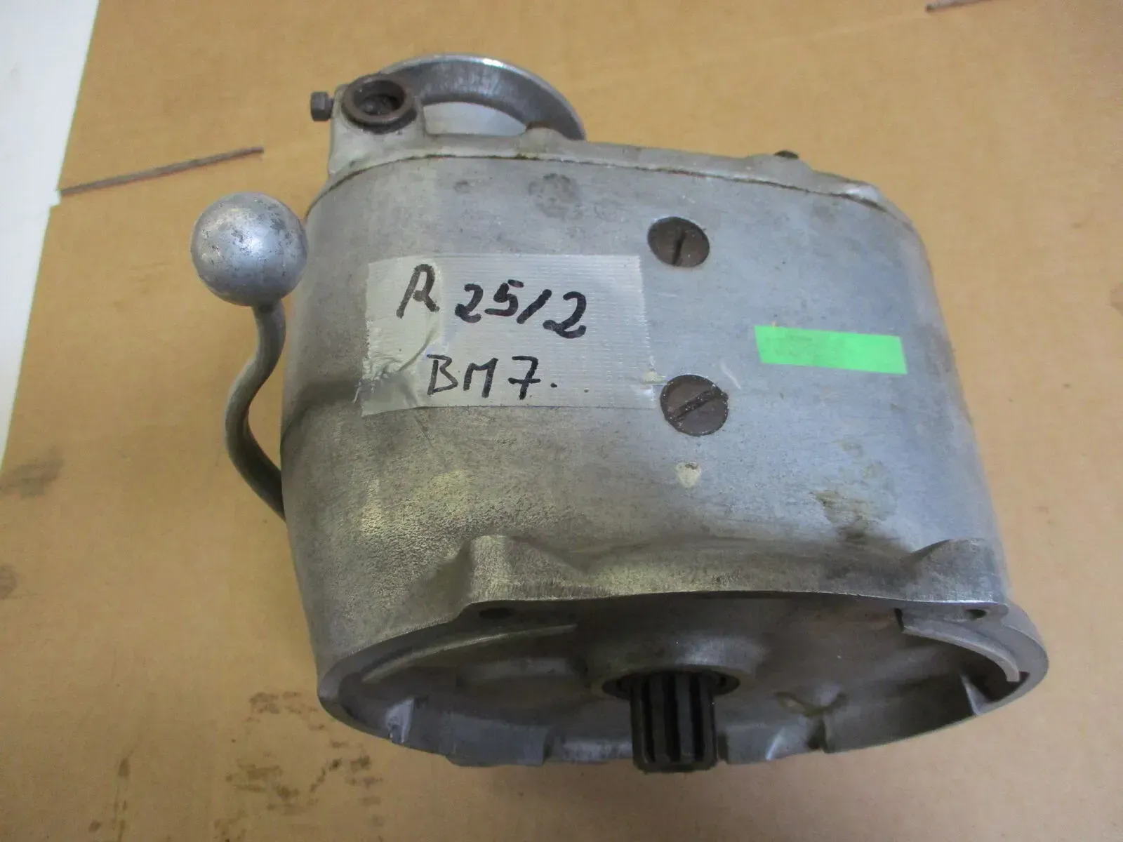 Getriebe mit Handschalthebel BM7. BMW R 25/2 R25/3 Ausrückhebel gear box - Bild 1