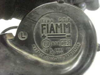 B395 Tipo Fiamm Hupensatz rechts links Horn B38 CH5060201 E2 Signal Oldtimer - Bild 4