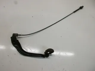 1. Kawasaki KLR 250 D KL Bremspedal mit Bremsgestänge Bremshebel brake pedal - Bild 3