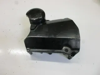 2. Kawasaki ZR-7 S ZR750F Ritzelabdeckung Motordeckel links Kettenschutz Cover - Bild 1