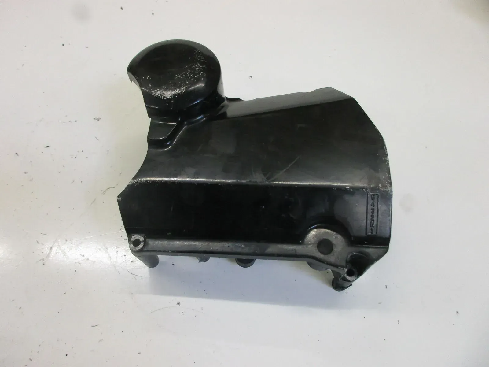 2. Kawasaki ZR-7 S ZR750F Ritzelabdeckung Motordeckel links Kettenschutz Cover - Bild 1
