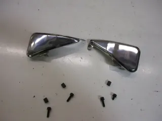 Honda CB 650 C_SC RC 08 Luftfilterverkleidung links rechts Blende Chrom Abdeckun - Bild 3