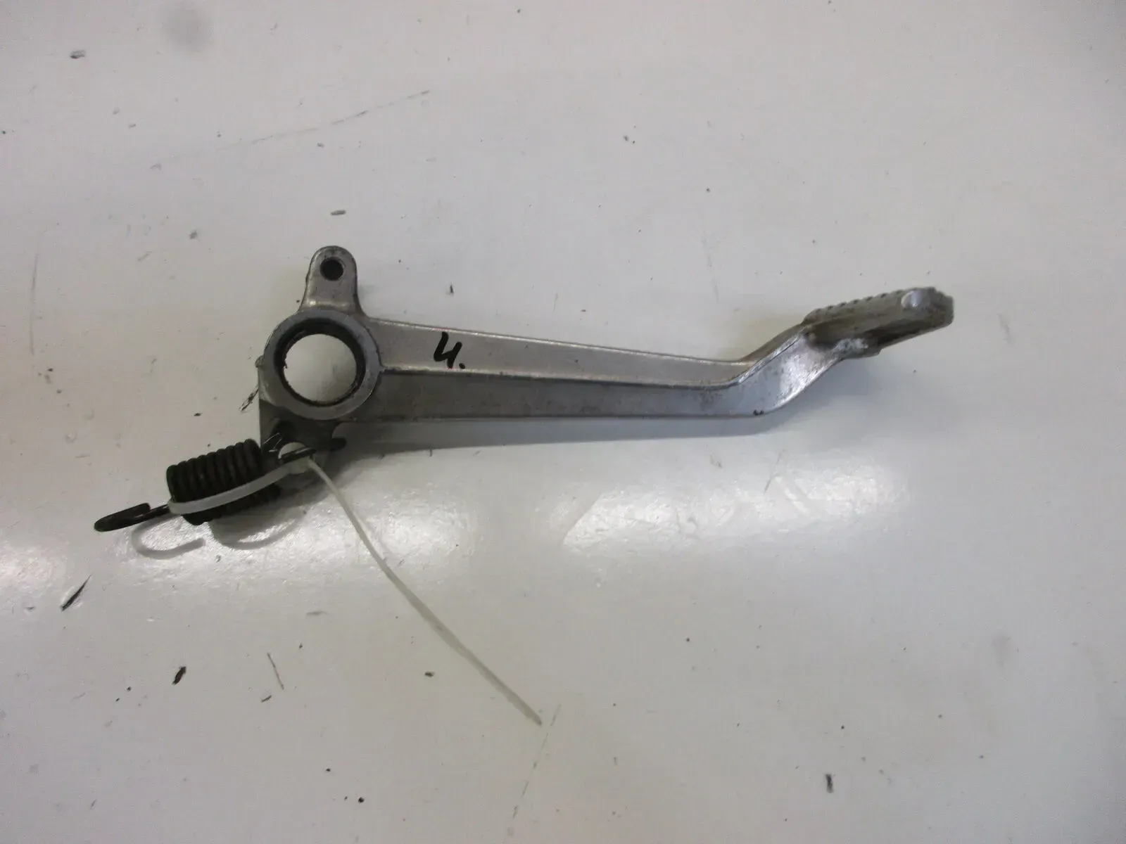 Kawasaki ZXR 750 H Stinger Bremspedal vorne unten (4) Bremse Bremshebel brake - Bild 1