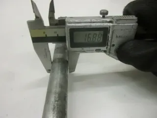1. Kawasaki GPZ 305 EX305A Steckachse hinten 17 mm Achse Hinterrad Felge axle - Bild 3