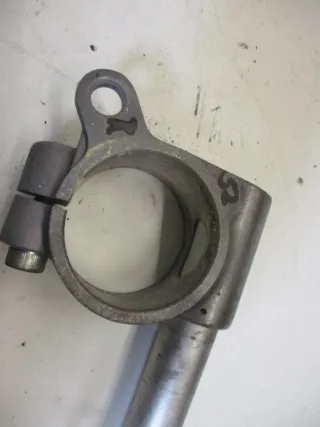 Lenker rechts 52 mm Stummellenker 1. Kawasaki ZX-R 750 J ZX750J ZXR Lenkerstumme - Bild 2