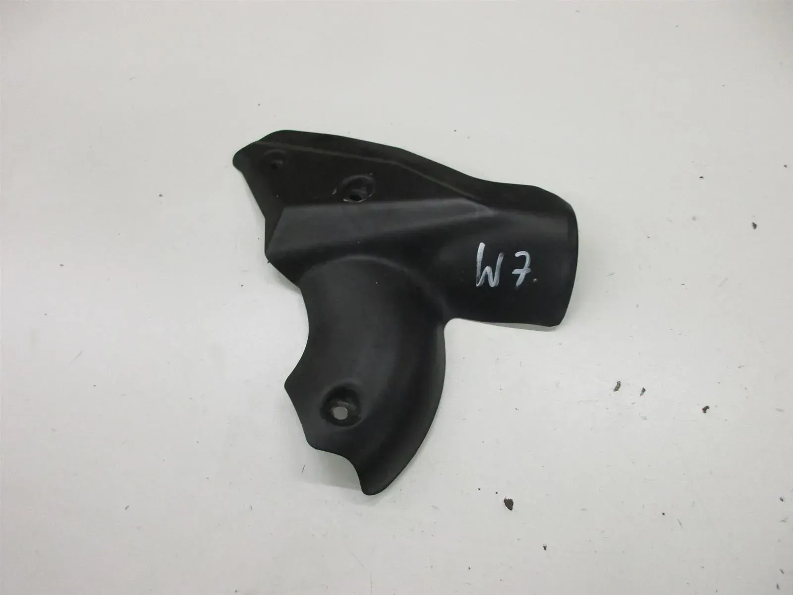 W7. Ducati 848_1098 Hitzeschild Auspuff Auspuffblende Hitzschutz Krümmer - Bild 1