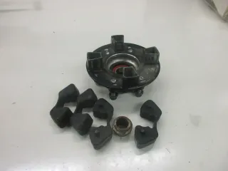 Kawasaki ER-6 N ABS ER650A Kettenradträger mit Ruckdämpfer Antriebsgummi Felge - Bild 4
