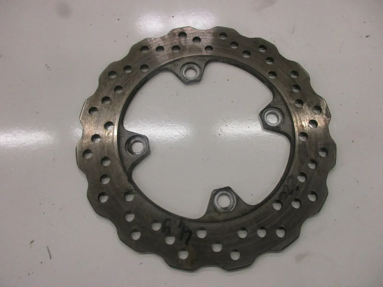 Kawasaki ER-6 N ER650C Bremsscheibe hinten Scheibenbremse 4,90 mm brake disc - Bild 1