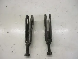 1. Kawasaki EN 500 EN500A Riemenspanner Riemenspannersatz rechts links Kettenspa - Bild 2