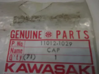 K280 Kawasaki GPZ 550 EN 500 Schwingenkappe Schwinge Rahmen Scheibe 11012-1029 - Bild 4