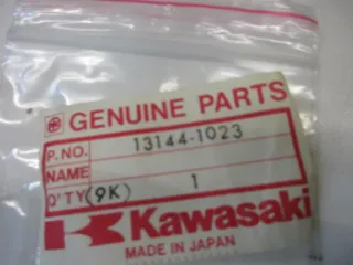 K372 Kawasaki KX 60_65_80_100 Zahnrad Ritzel T 13 Motor Getriebe 13144-1023 - Bild 3