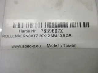 T615. Spec-X Gleitrolle Variomatik 20x12 mm Gewichte 10,5 gr Motor 7839667Z - Bild 4