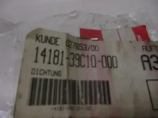 B245. Suzuki AP 50 AH 50 AY 50 Dichtung Asupuffdichtung Krümmer seal 14181-39C10 - Bild 3