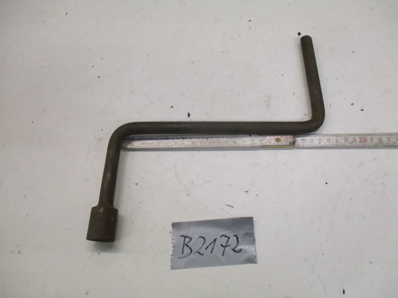 Radmutterschlüssel 19 mm Felge B2172 Wartburg Oldtimer Universal Mutter Schlüsse - Bild 1