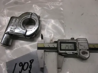 L908. Harley Davidson Lenker Aufnahme Klammer Zoll Lenkerhalter Kruzer Kaddy - Bild 5