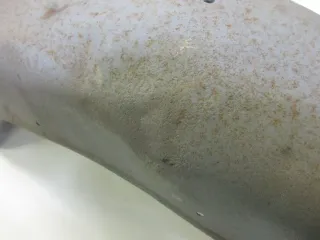 Fender Schutzblech B122 Zündapp K 350 Kotflügel Schmutzfänger hinten Verkleidung - Bild 10