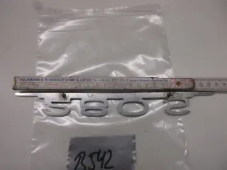 B542 Schriftzug Emblem Typschild Typenzeichen Mercedes 280S Blende W108 - Bild 4