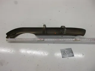 B5. Harley Davidson Dyna Hitzeschild Krümmer Krümmerblende Hitzeschutz Auspuff - Bild 4