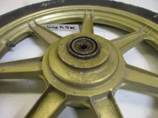 H9. Zündapp KS 50 WC Felge vorne Vorderrad 1,6 x17 Zoll Typ A wheel - Bild 4