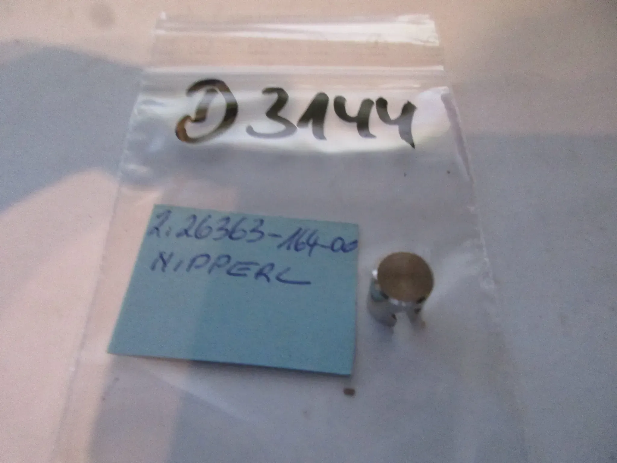 D3144 Yamaha DT 125 A Nippel Stift 164-26363-00 Bolzen Aufnahme - Bild 1