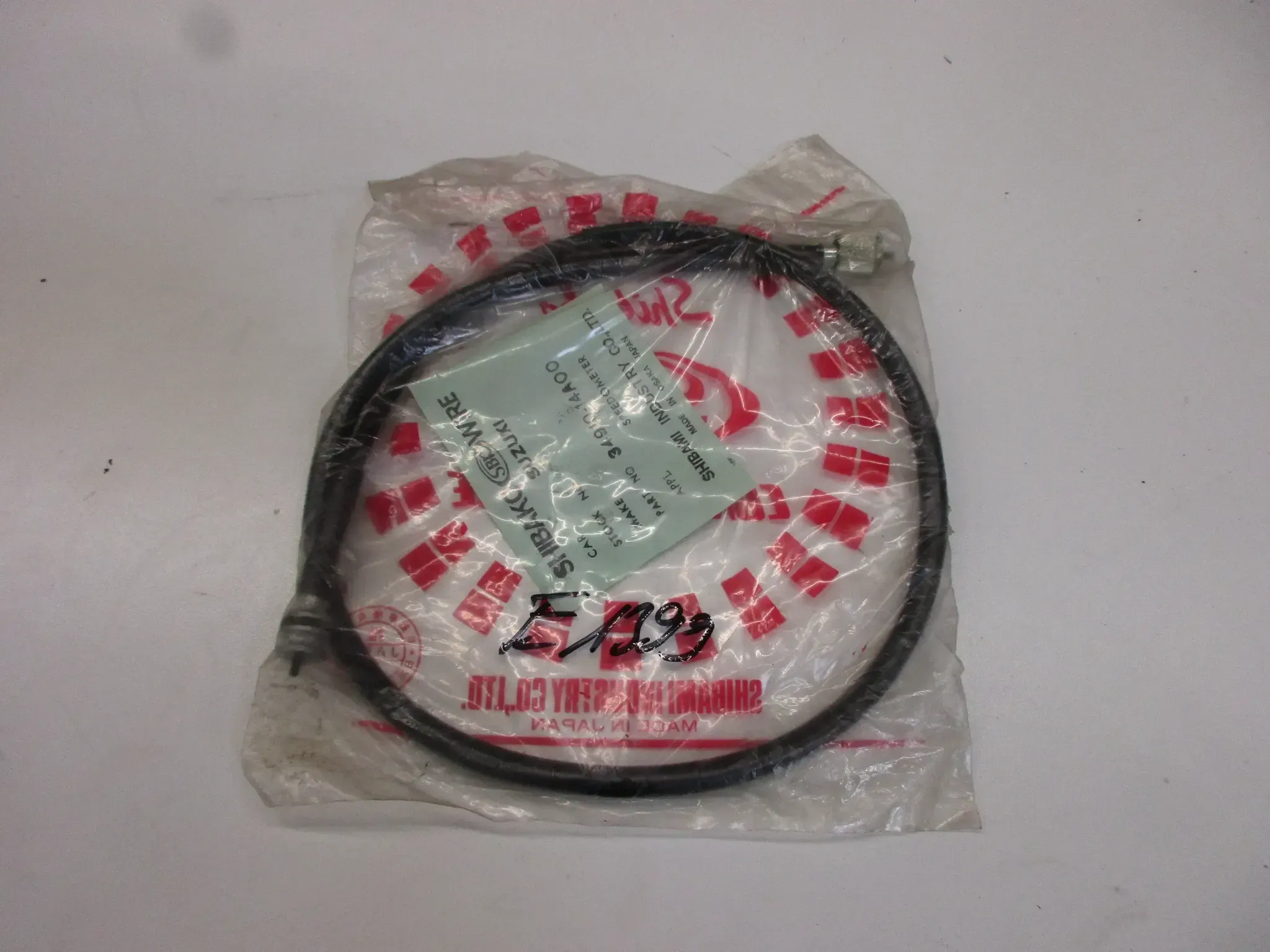 E1399 Suzuki DR 600 S Tachowelle Tachometerwelle 34910-14A00 Tacho Welle speedo - Bild 1