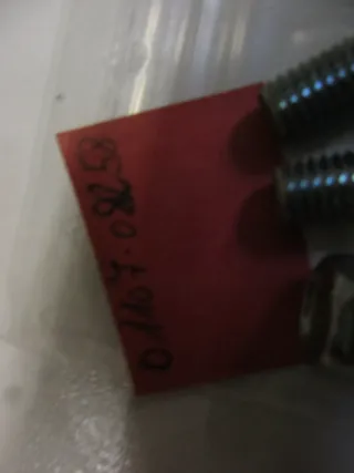 E1280 Suzuki RM 500 Schrauben Rahmen M8 mm Verkleidung 01107-08258 bolt - Bild 5