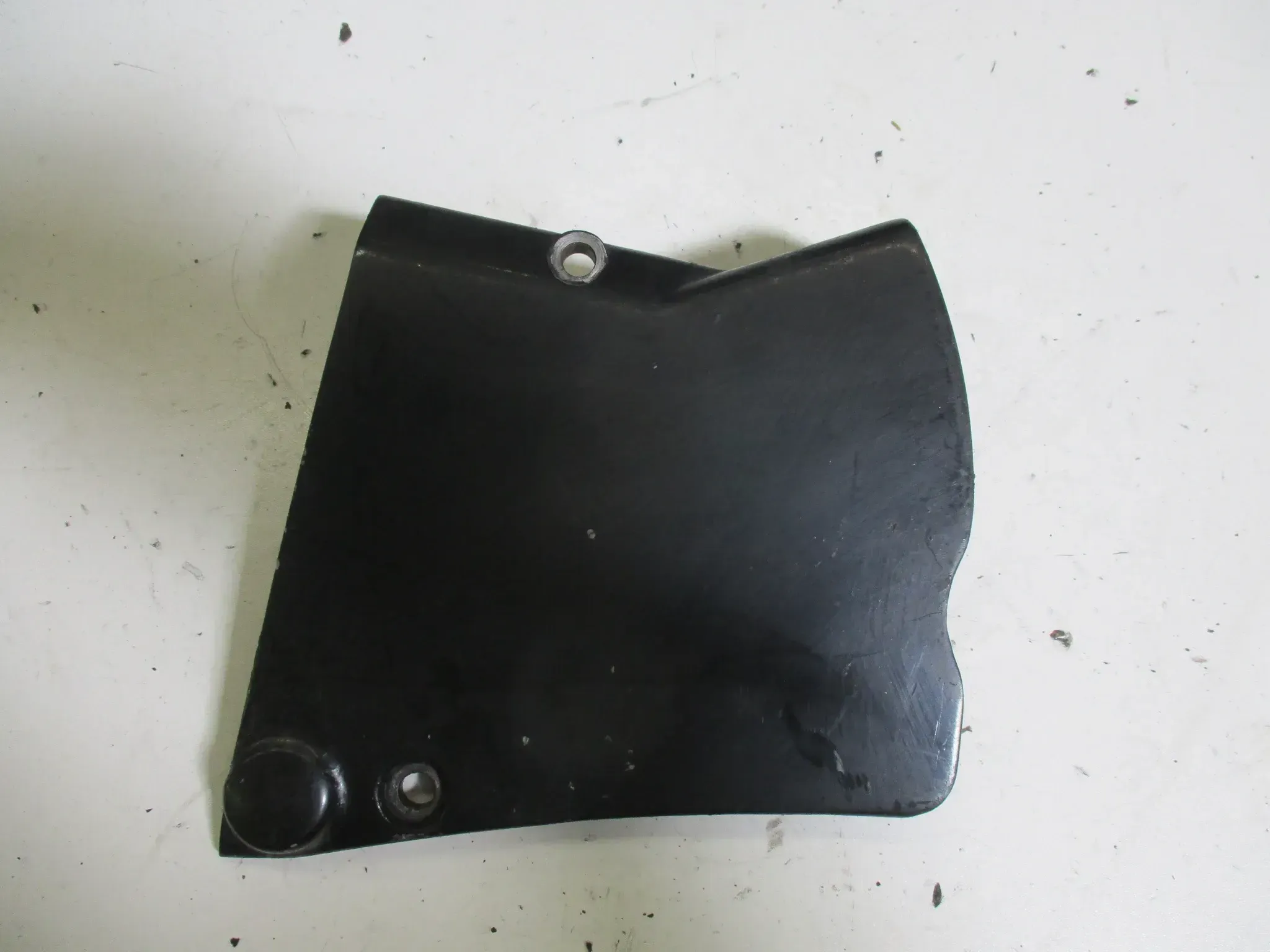 2. Honda FT 500 PC07 Flat Track Ritzelabdeckung Kettenschutz Verkleidung Deckel - Bild 1