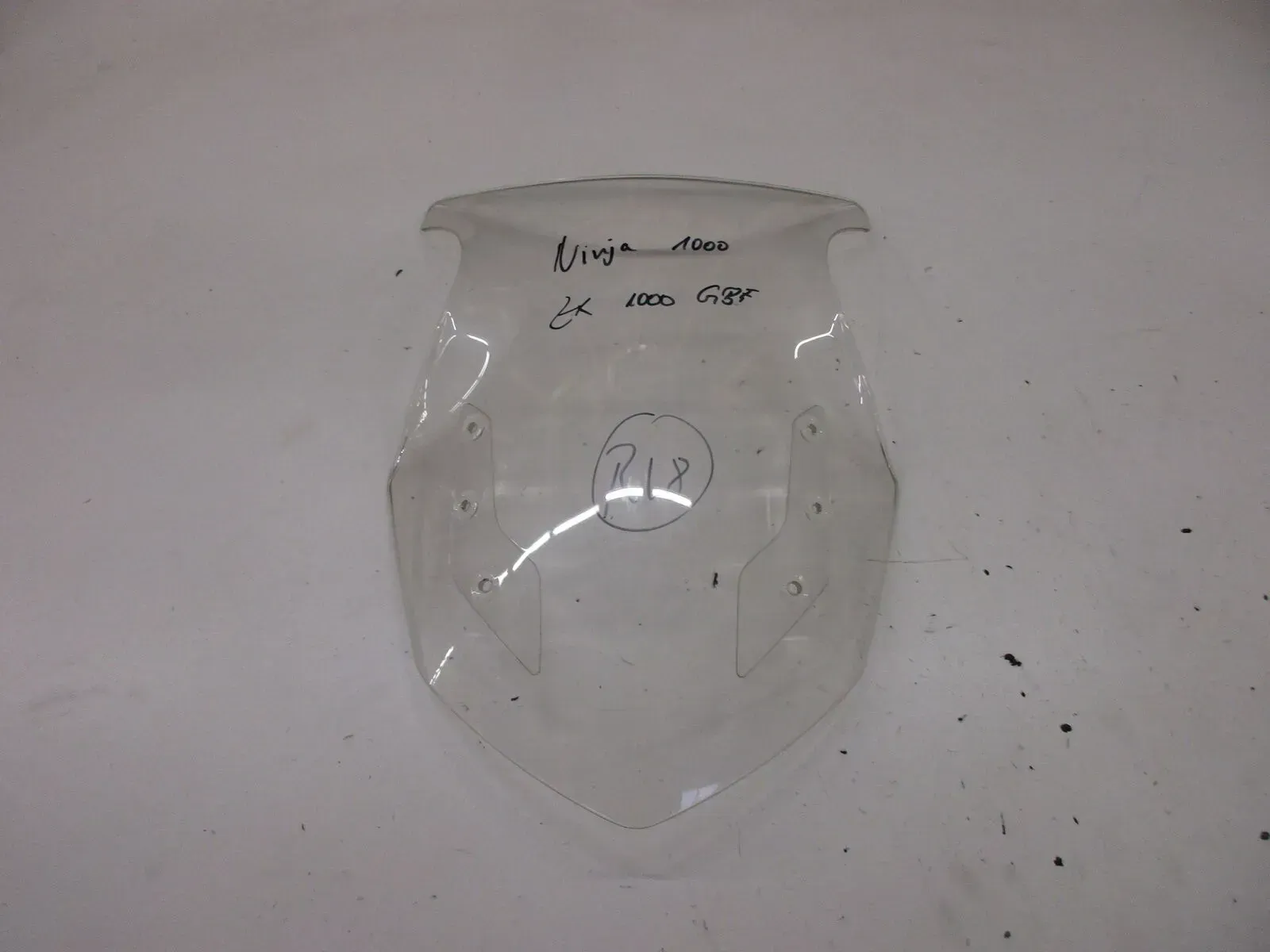 R18. Kawasaki Z1000SX ZX1000 Windschild Cockpitscheibe Verkleidung 39154-0052 - Bild 1