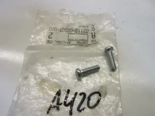 A420. Suzuki GT 750 GS 1000 Schraube M6 x 20 Motor Ölpumpe 02112-06207 - Bild 1