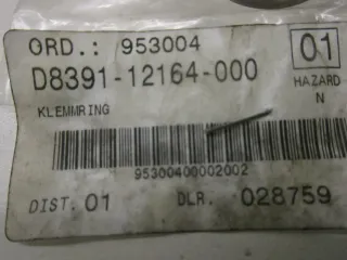 A125. Suzuki RMX 50 AY 50 Schlauchschelle Kühlerschlauch Rohrschelle D8391-12164 - Bild 3