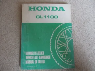 3. Honda GL 1100 SC02 Goldwing Reparaturhandbuch Werkstattbuch Handbuch A25008003 - Bild 1