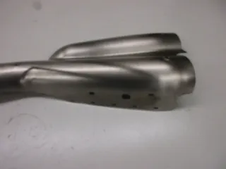 G563 Harley Davidson Sportster S RH 1250 Hitzeschild Hitzeschutz Auspuff Endtopf Blende - Bild 3
