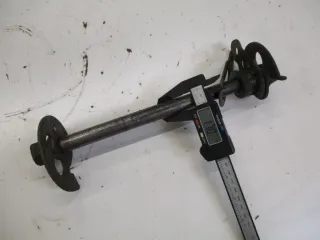 Honda XL 250 R MD03 Steckachse hinten Kettenspanner 270x17 mm Achse axle rear - Bild 1