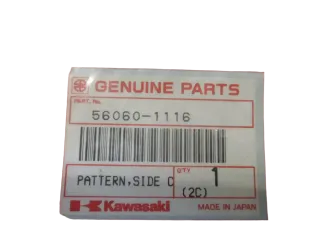 A1800 Kawasaki ZZ-R 600 Dekorstreifen 56060-1116 Emblem oben links - Bild 2