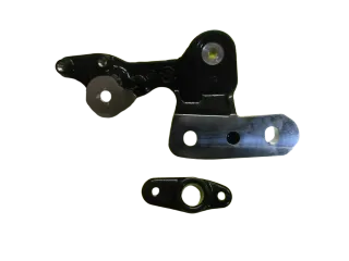 J521 Harley Davidson Low Rider Street Bob M8 Fußrastenhalter rechts Auspuffhalter rechts Fussraste - Bild 1