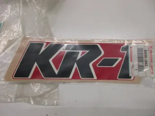 A1682 Kawasaki KR-1 KR 250 B Aufkleber Verkleidung Emblem 56050-1082 Dekor Original - Bild 2