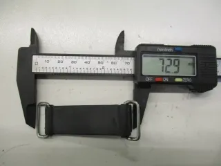 1. Yamaha TDR 125 5AN Bj97 Spanngummi Batteriegummi Verspanngummi - Bild 1