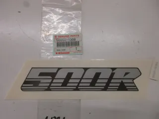 A1731 Kawasaki GPX 500 R Aufkleber Verkleidung Emblem 56050-1308 Dekor Original - Bild 2