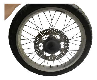Honda XL 600 PD03 Felge vorne 1,85x21 Zoll Bremsscheibe 3,95 mm - Bild 1