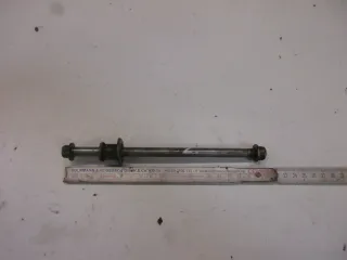 H1. Honda XL 185 S Steckachse Achse vorne 10 mm Vorderrad (2) Felge Bolzen axle - Bild 3