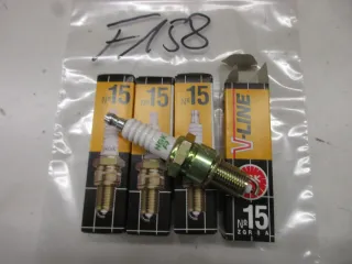 F158 BWW E30 E34 E28 Zündkerzen NGK ZGR5A V-Line 4x Motor - Bild 1