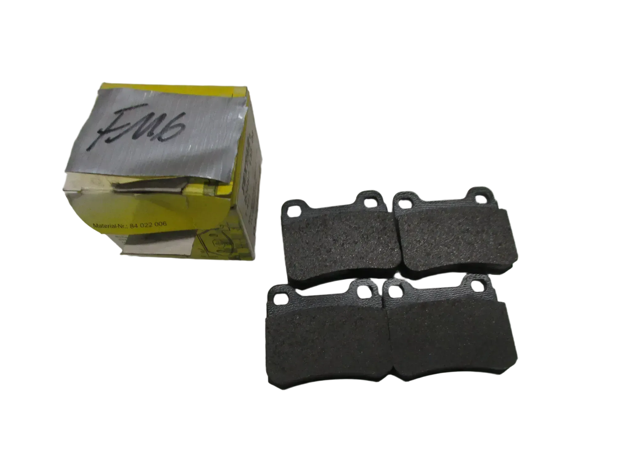 F116 Mercedes Benz 190 Bremsbelag hinten 2068713504 Bremse Bremsklotz - Bild 1