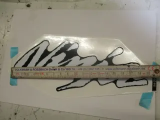 A1788 Kawasaki ZX-10R Ninja Dekorstreifen 56054-2008 Emblem links - Bild 4