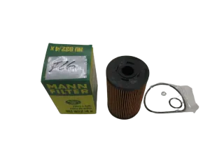 F26 Mann Mercedes MK NG Unimog Ersatzfilter HU932/4 x Motor Ölkartusche Filter - Bild 1