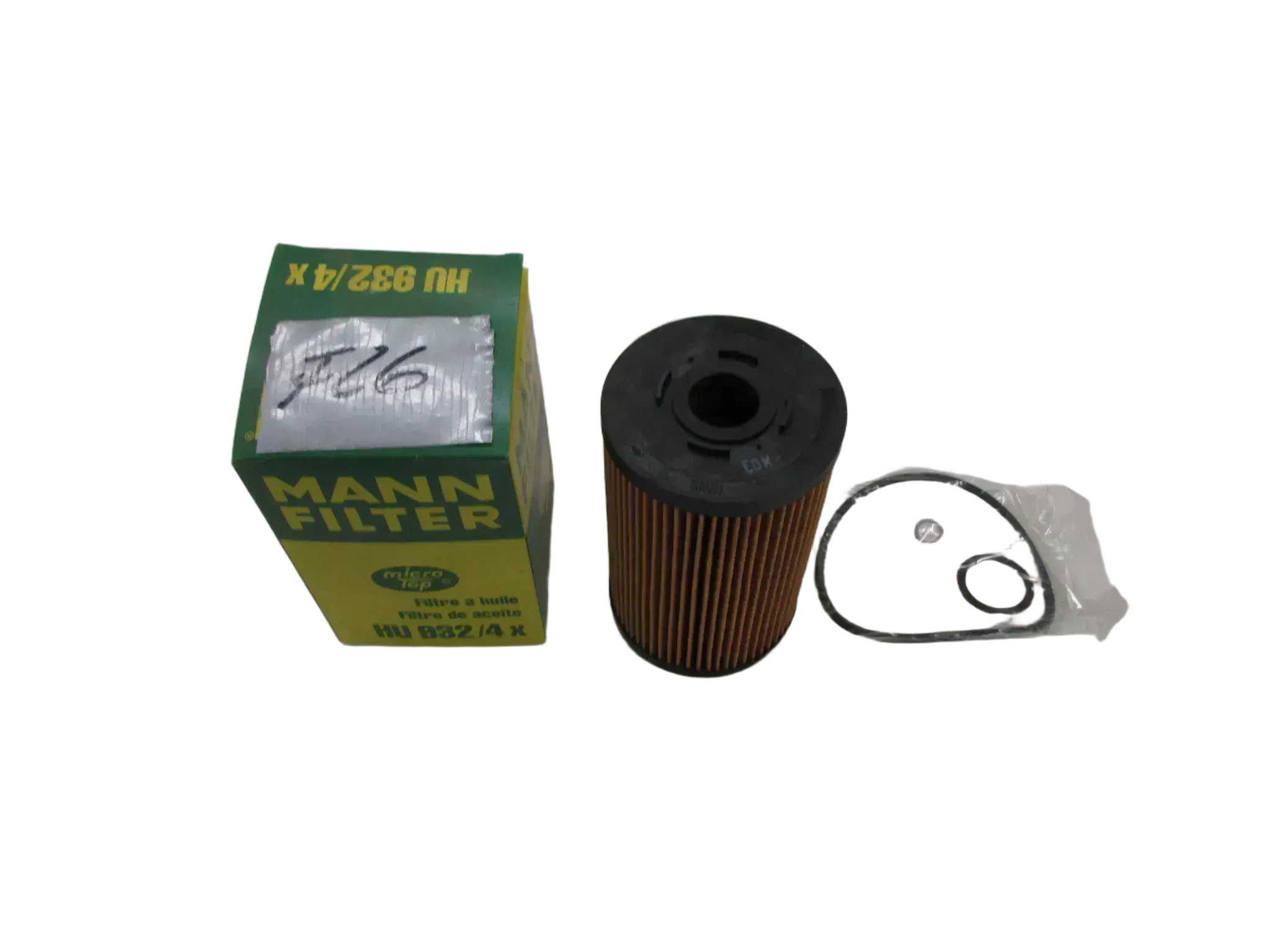 F26 Mann Mercedes MK NG Unimog Ersatzfilter HU932/4 x Motor Ölkartusche Filter - Bild 1