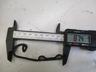 3. Kawasaki ZR-7 S ZR750F Schlauchführung Bremsschlauchführung Öse Buchse Führung - Bild 2