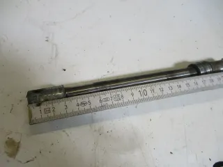 Honda CB 250 G CJ_T Bj.76 Steckachse 15 mm Achse vorne axle front Felge vorne - Bild 2