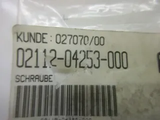 B13. Suzuki TS 250 VS 800_1400 Schraube Polrad Lichtmaschine Motor 02112-04253 - Bild 3