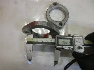 E1058. Suzuki Krümmerschelle Auspuff Flansch 47 mm Halter Auspuffschelle Krümmer - Bild 4